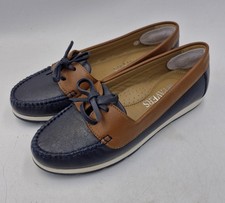 Pavers Leather Boat Deck Blue