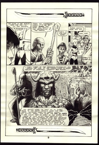 1986 aircel comics samurai 9 - samurai, #9