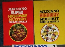 2x Vintage MECCANO Book of
