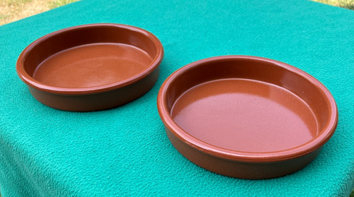 Glazed terracotta tapas - terracotta,