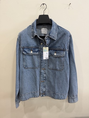 Primark mens denim jacket blue - mens,
