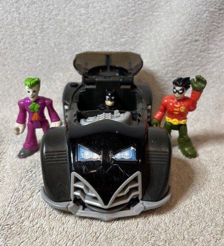 Imaginext batman car with - batman,