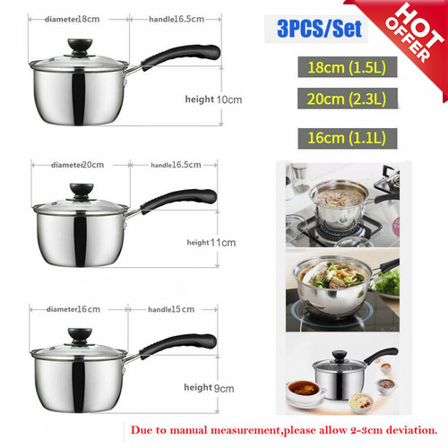 Induction non stick - 3x,