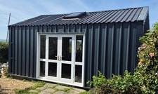 Metal outbuilding 6x5x3m upvc