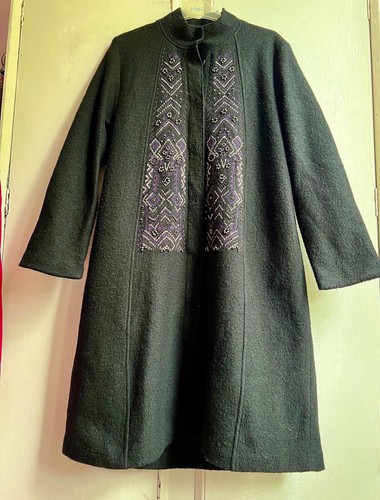 East coat charcoal 100 - coat, 100%