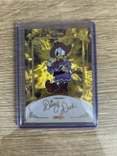 2025 Kakawow DISNEY COSMOS Daisy Duck Auto Gold 10/10 bookend