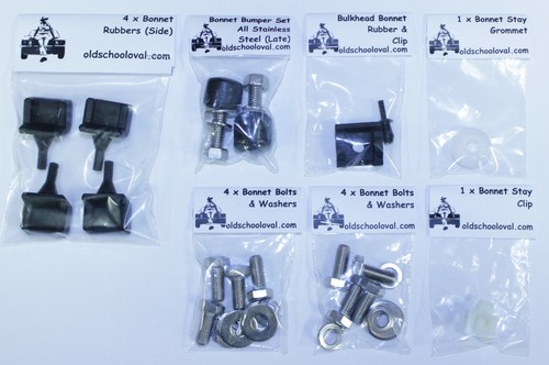 Bonnet rubber bolt set 15 - rubber, 15%