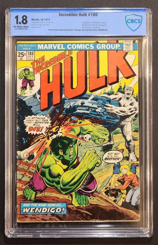 Incredible hulk 180 cbcs - #180,