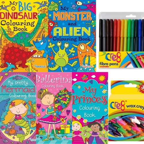 Kids colouring activity books - colouring,