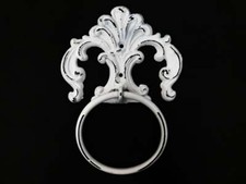 Iron hand towel - ring,, shabby