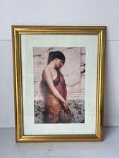 The Tamborine Girl Framed Print by John William Godward
