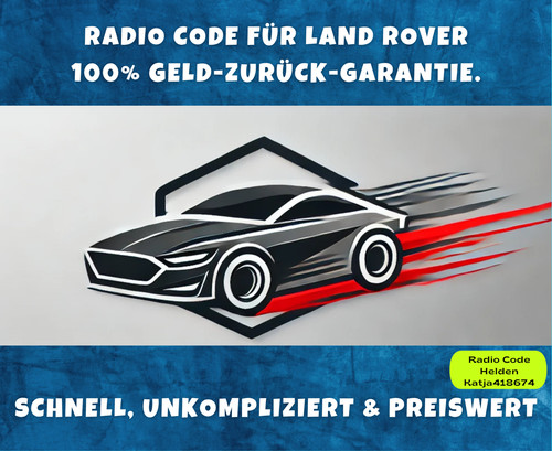 Land rover radio - rover, pin