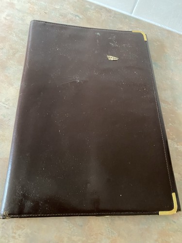 Vintage real leather - a4,