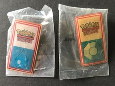 2 X Pokemon Pin Badge Gym