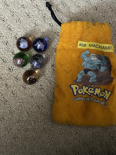 Vintage pokémon marbles - pokémon,