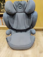 Cybex Solution z i-Fix/Soho Grey-mid grey car  seat 3-11 year