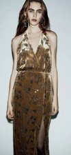 Zara mustard gold velvet - zara,