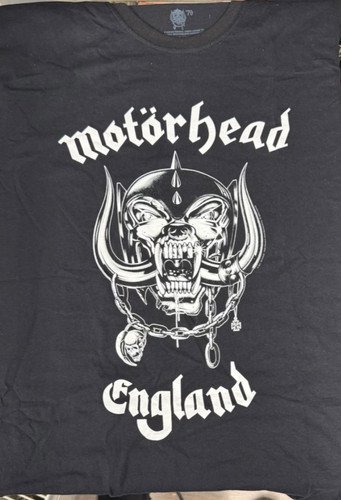 Motorhead england shirt new - t,