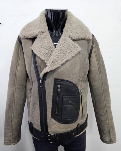 Mens raf sheepskin jacket - mens, b3