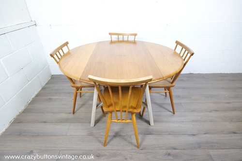 Ercol circular drop leaf - drop,