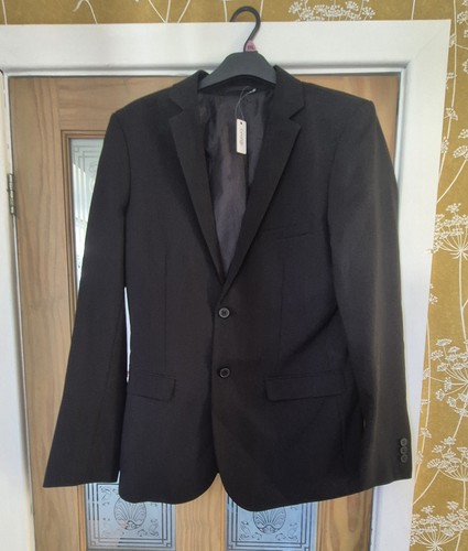 40l black blazer suit - 40l,