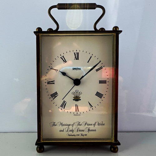 Smiths quartz brass carriage - smiths,