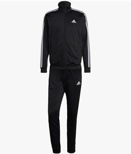Adidas tracksuit black white - adidas,