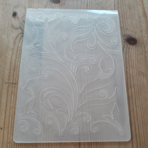 Embossing folder - x,