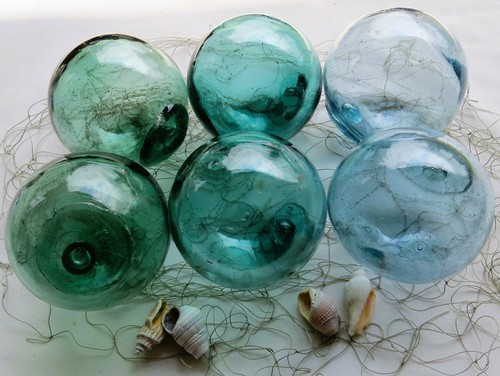 Japanese glass floats - japanese,