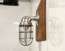 Large 90° Aluminium Bulkhead