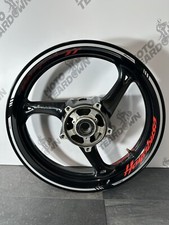 Suzuki GSXR 1300 2016 HAYABUSA Front Wheel Rotor Rim 18408 Miles OEM Gen 2