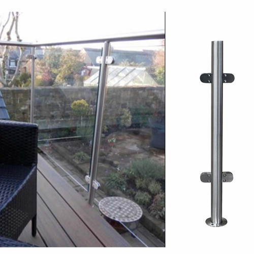 Balcony pool glass panel - balcony,