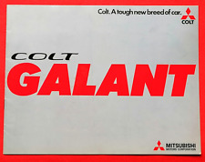 1974 Mitsubishi COLT GALANT Sales Brochure - Hardtop Saloon Estate 2000 1600