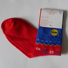 Lidl 2025 Christmas Socks Mens
