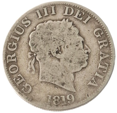 1819 george iii half crown - 1819,