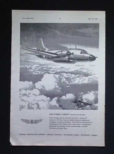 Original 1950 advert vickers - 1950,