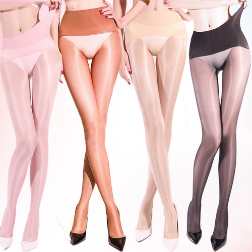 Highwaisted 40d satin seamless - highwaisted,
