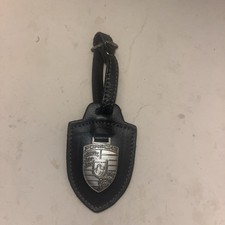 Porsche leather badged luggage