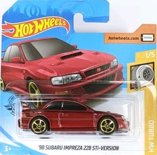 HOT WHEELS '98 SUBARU IMPREZA