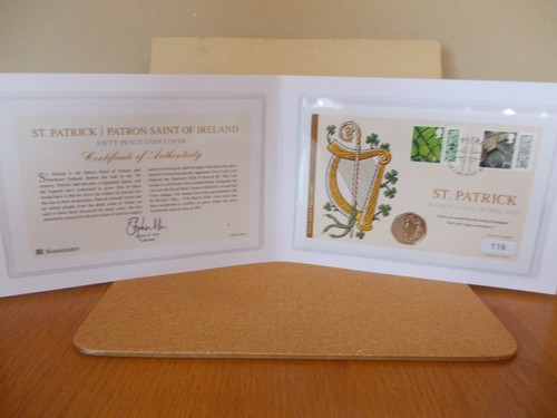 Jersey 50p coin stamp cover - coin,