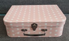 Pink white polka dot - pink,