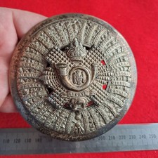 Highland Light Infantry Regiment Pipers Plaid Brooch Badge British Line Infantry