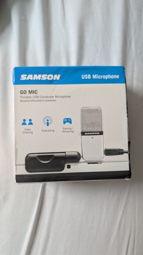 Samson mic usb microphone - go,