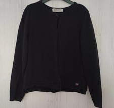 girls black h&m cardigans size