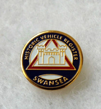 HISTORIC VEHICLE REGISTER SWANSEA -  PIN BADGE