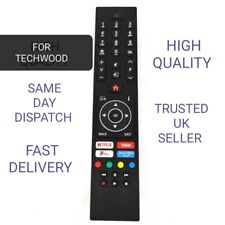  REMOTE CONTROL FOR TECHWOOD SMART TV MODEL:  32AO10FHD.  49A08FHD. 55AO11UHD