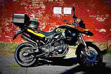 BMW F 650 GS Dakar 2002 2 A4 Photo Print