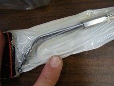 braided stainless steel +6"