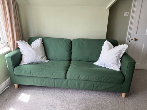 Seater green sofa - green, sofa.