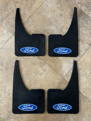 Damaged ford logo mudflaps - logo,